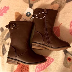 Cat and Jack Girls Boots Size 6